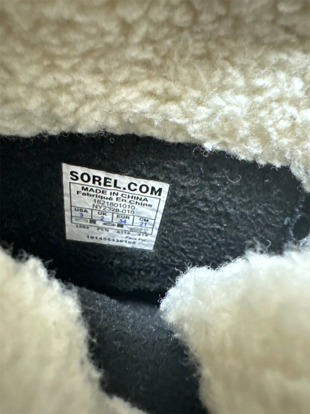 Sorel Kids Black Waterproof Winter Boots Size 3 US - photo 4