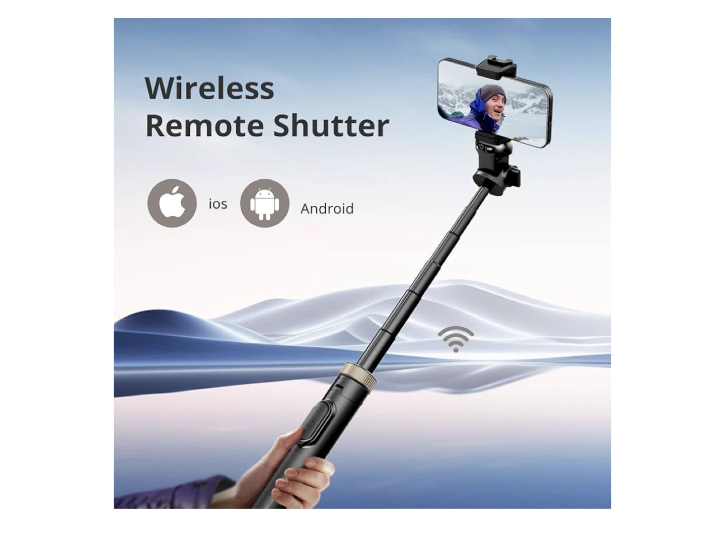 Sennsyte Cell Phone Tripod with 72 Inch