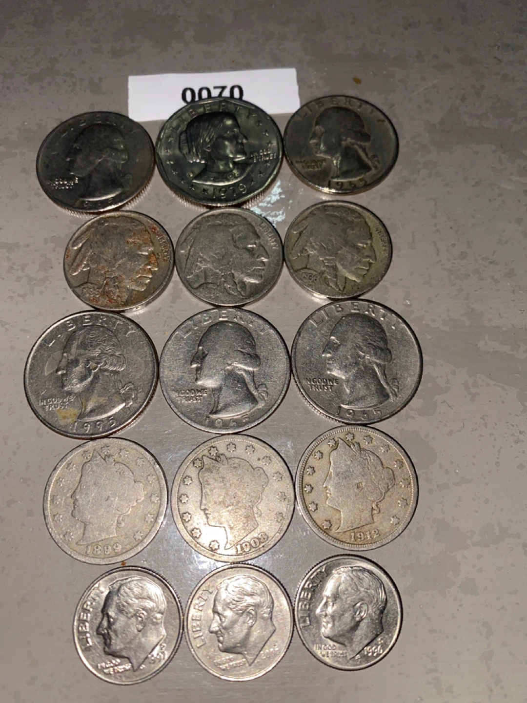 Assorted US Coins: Quarters, Nickels, Dimes, and Pennies - photo 3