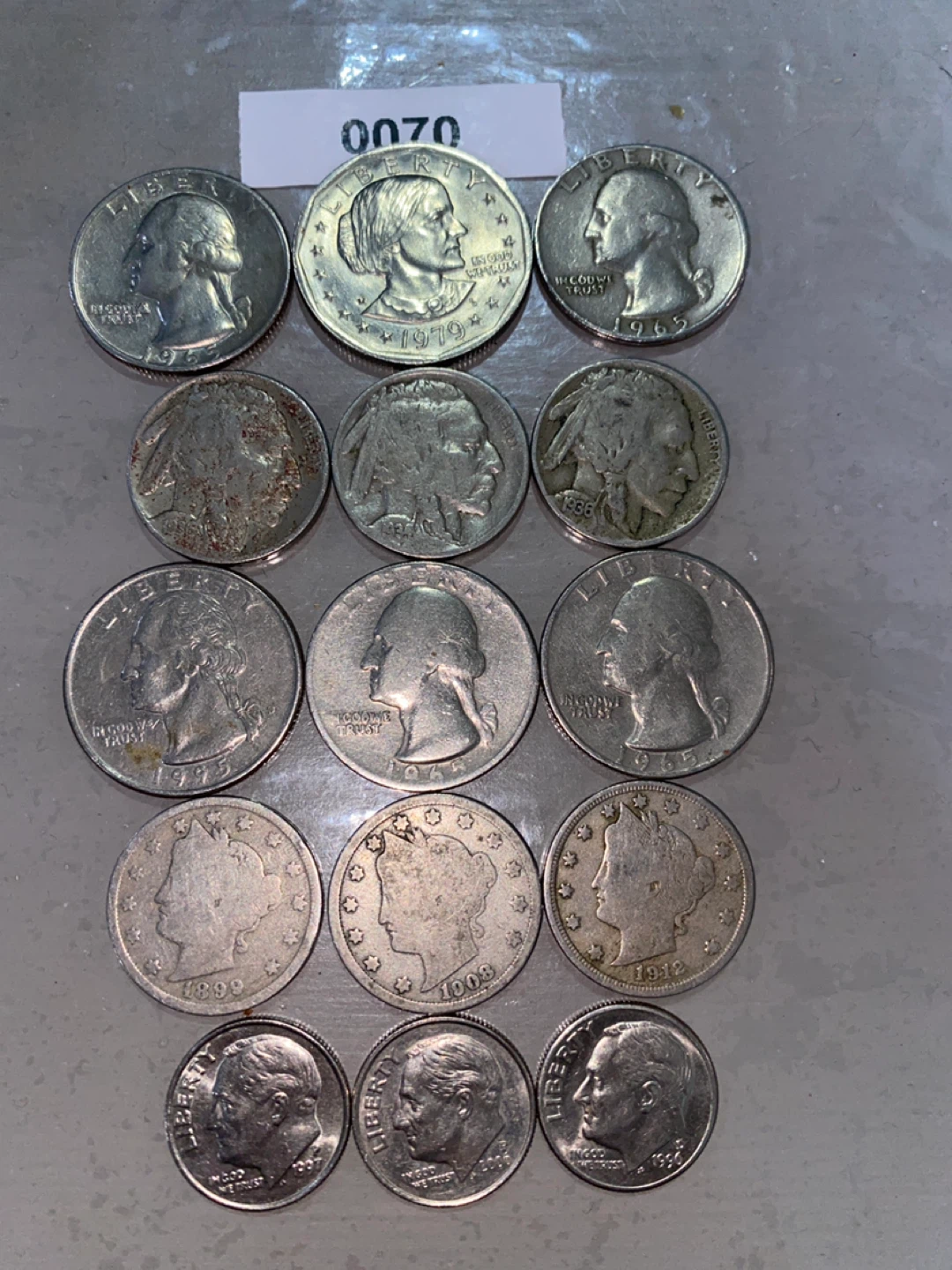 Assorted US Coins: Quarters, Nickels, Dimes, and Pennies - photo 4