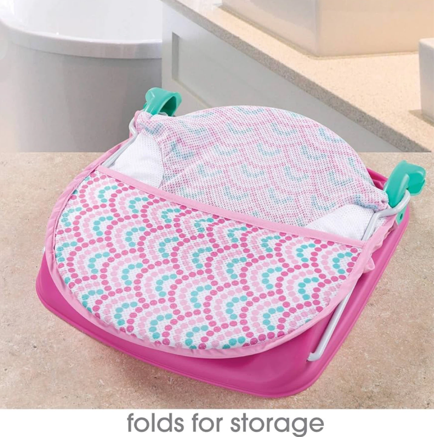 Summer Infant Baby Bath Tub Seat - Pink - photo 4
