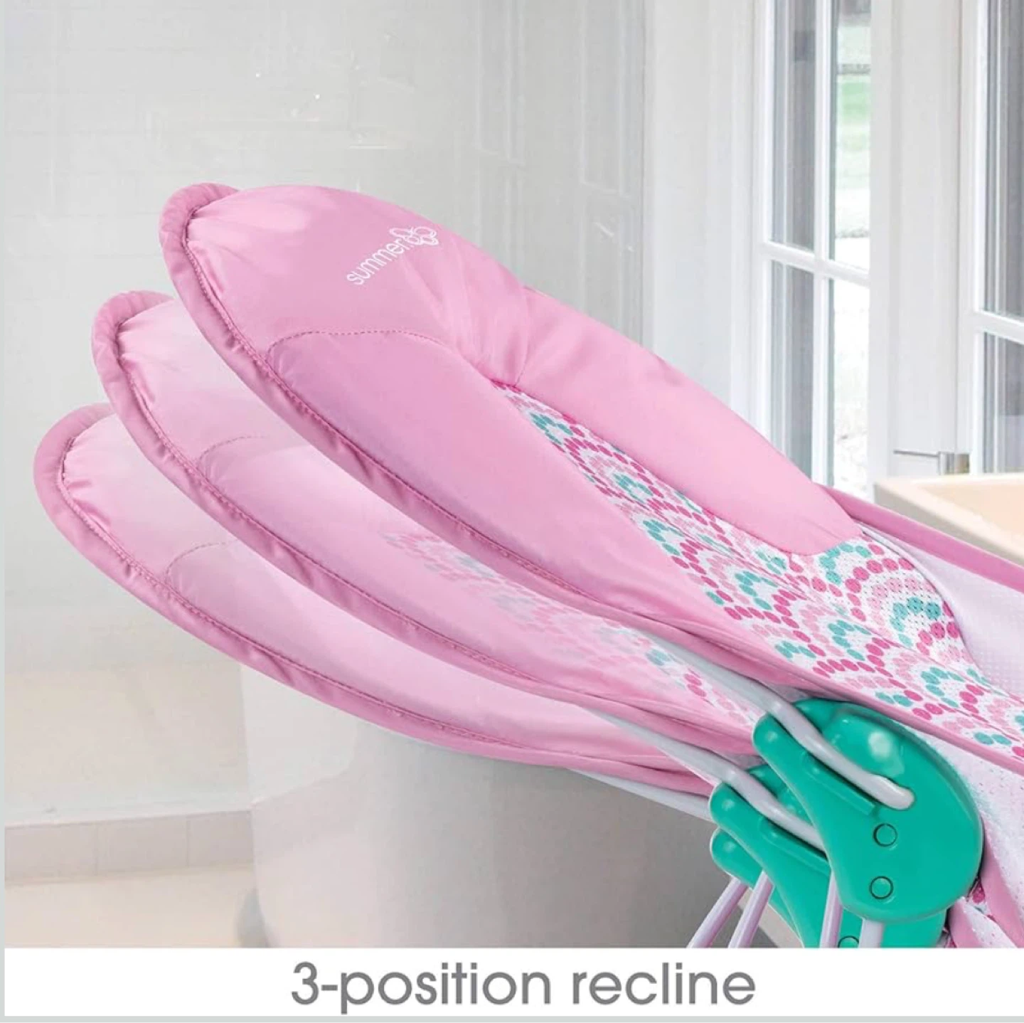 Summer Infant Baby Bath Tub Seat - Pink - photo 5