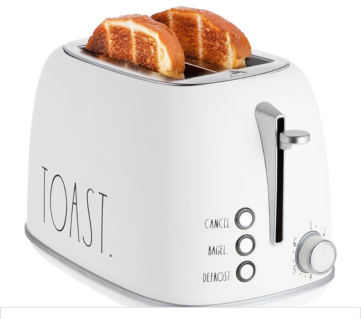 Rae Dunn "Toast" 2-Slice Toaster