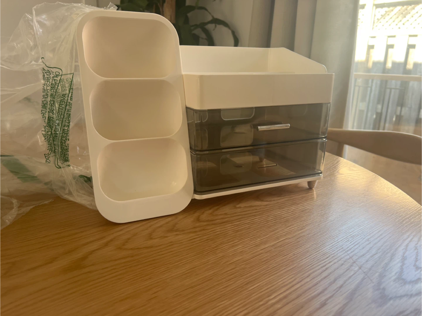 MISSING ONE HANDLE - HBlife Makeup Organizer with - photo 5