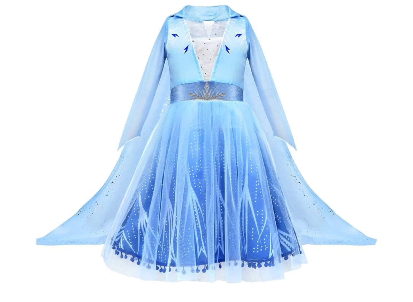 Elsa Frozen Dress Costume Set with Accessories - photo 3