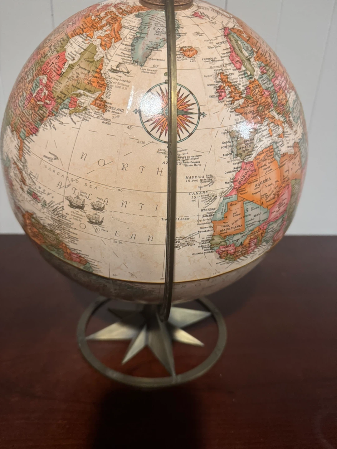 Map of the world Globe - photo 2