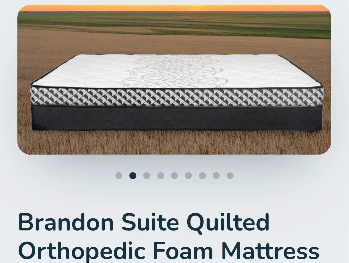 Brandon Suite Quilted Orthopedic Foam Mattress