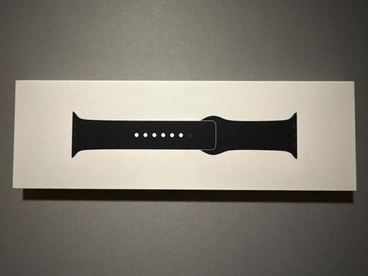 Apple Watch Sport Band - Black Stainless Steel Pin