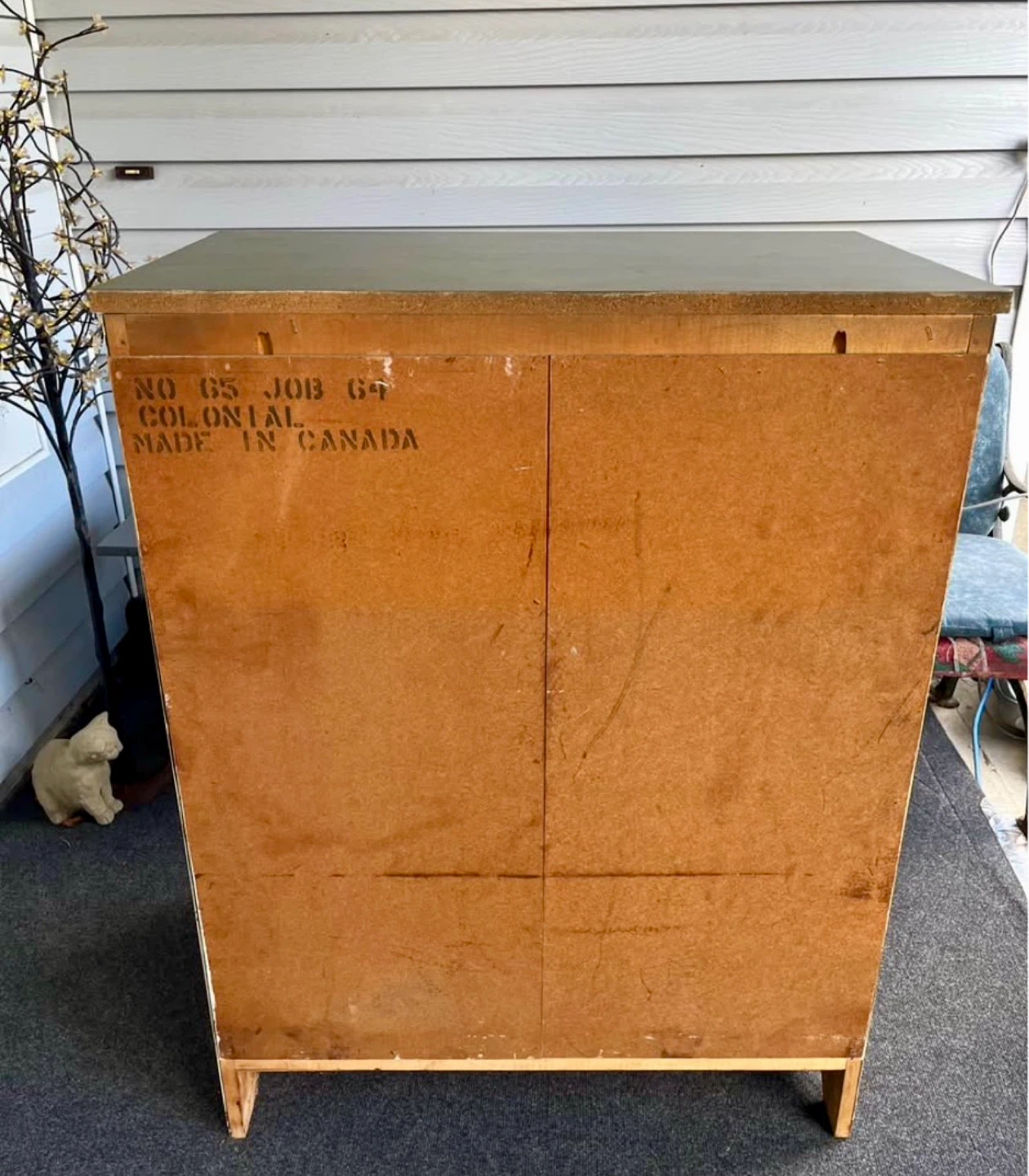 Solid Wood Sage Green 5 Drawer Dresser - photo 5