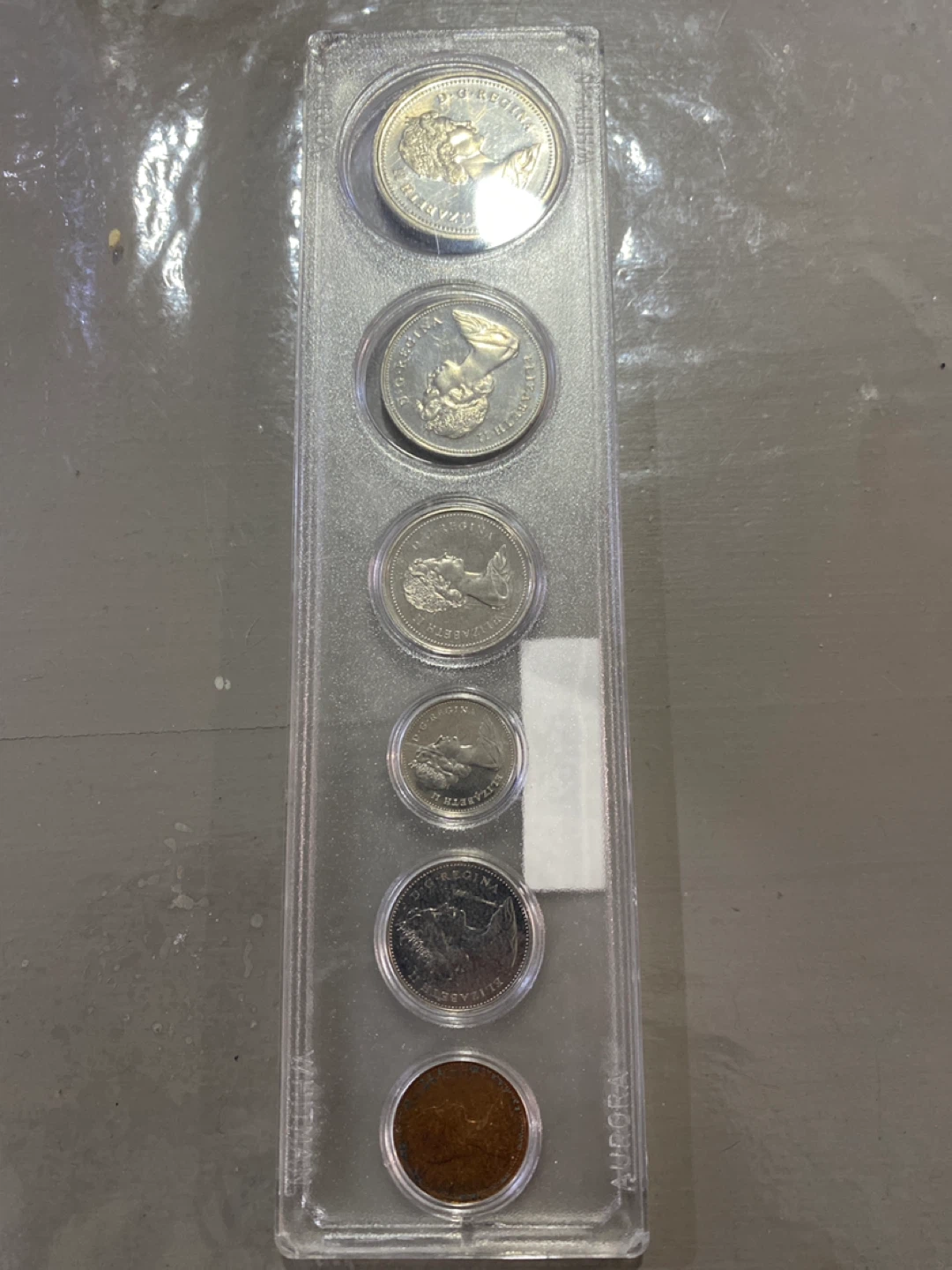 1973 Canadian Coin Collection in Display Case - photo 4