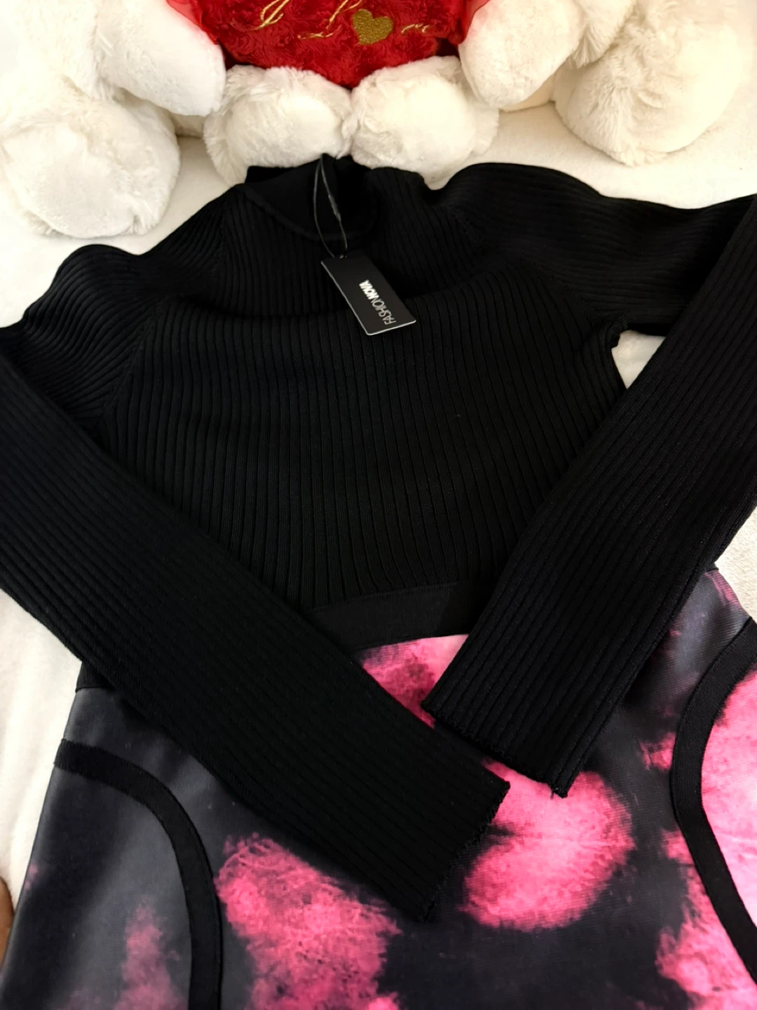 Fashion Nova Black and Pink - photo 3