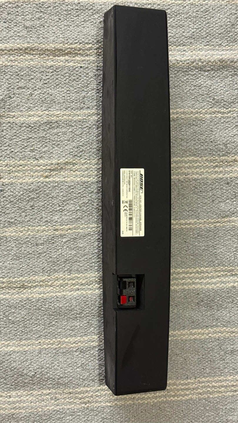 Bose VCS-10 Center Channel Speaker - Slim Profile Surround Sound - photo 3