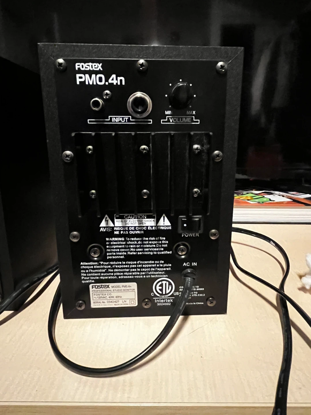 Fostex PM0.4n Studio Monitor Speakers - photo 4