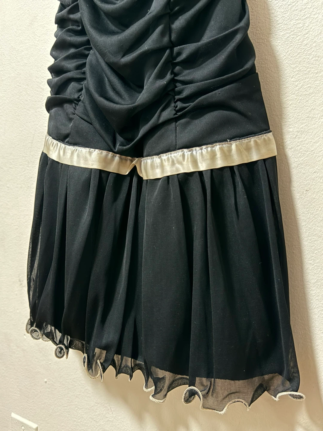 NEWBERRY Black Dress with Floral Detail - Size 14 - photo 5