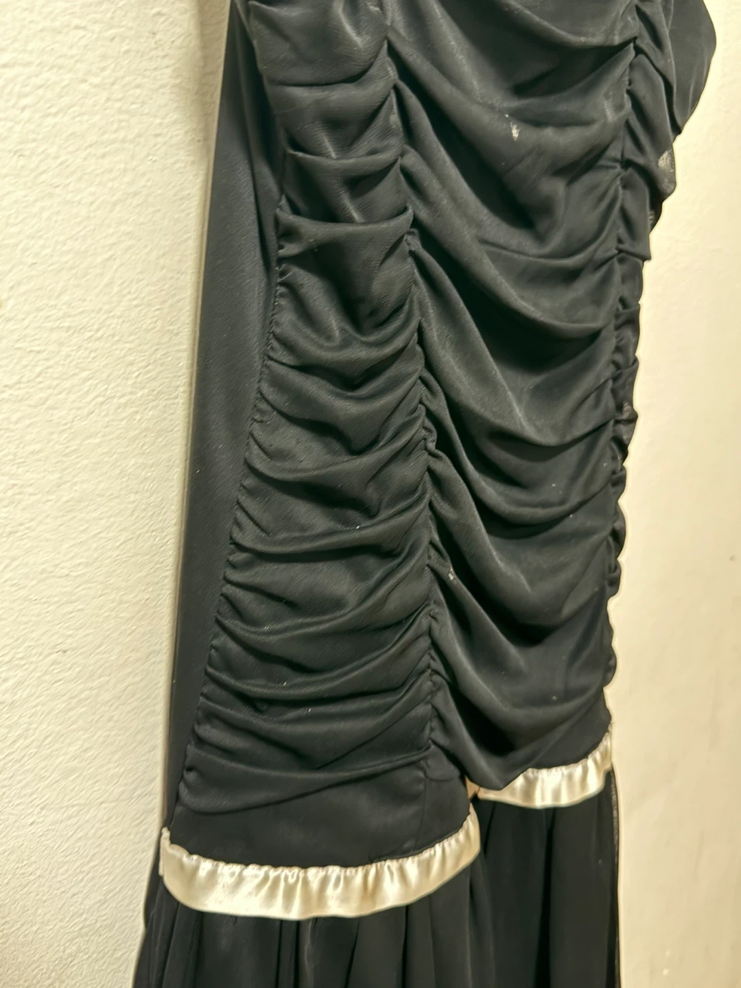 NEWBERRY Black Dress with Floral Detail - Size 14 - photo 2