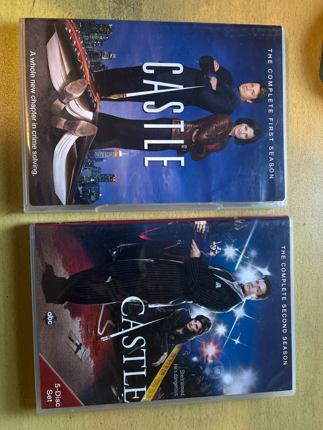 Castle The Complete First and Second Seasons DVD Set