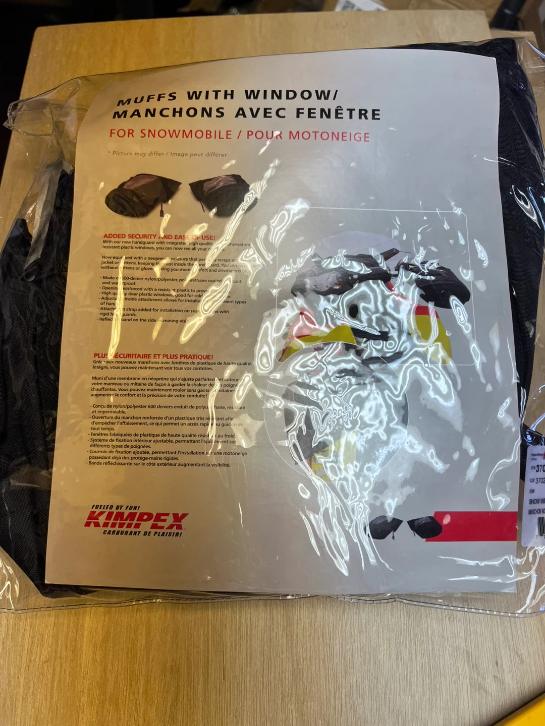 Kimpex Snow Window Hand Muff (PR) for Snowmobile