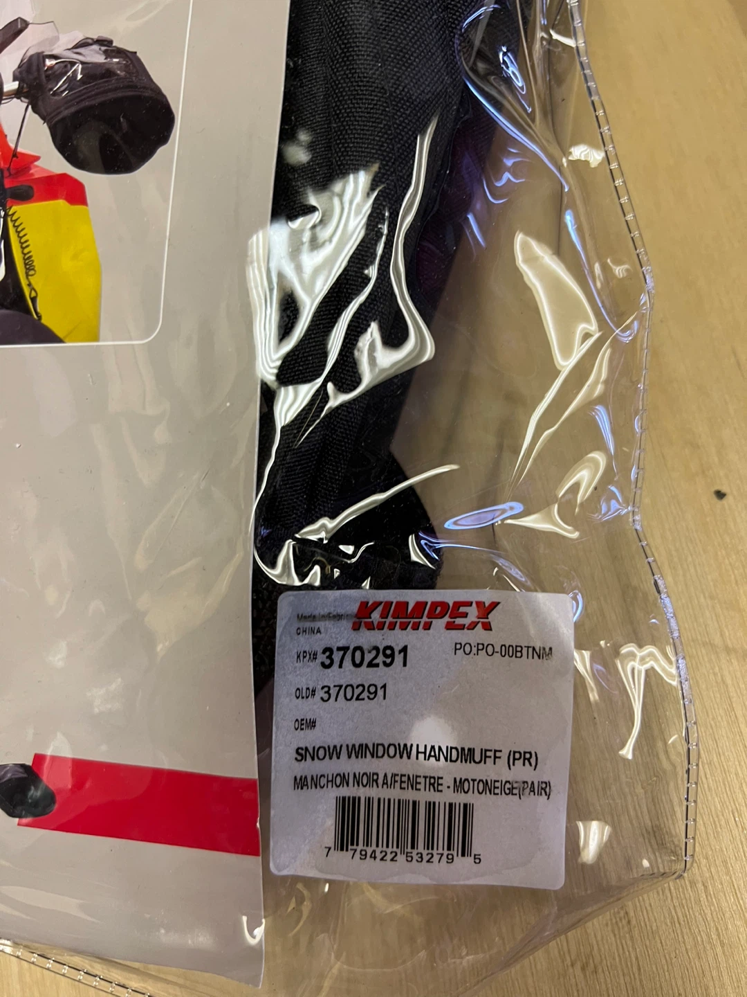 Kimpex Snow Window Hand Muff (PR) for Snowmobile - photo 2