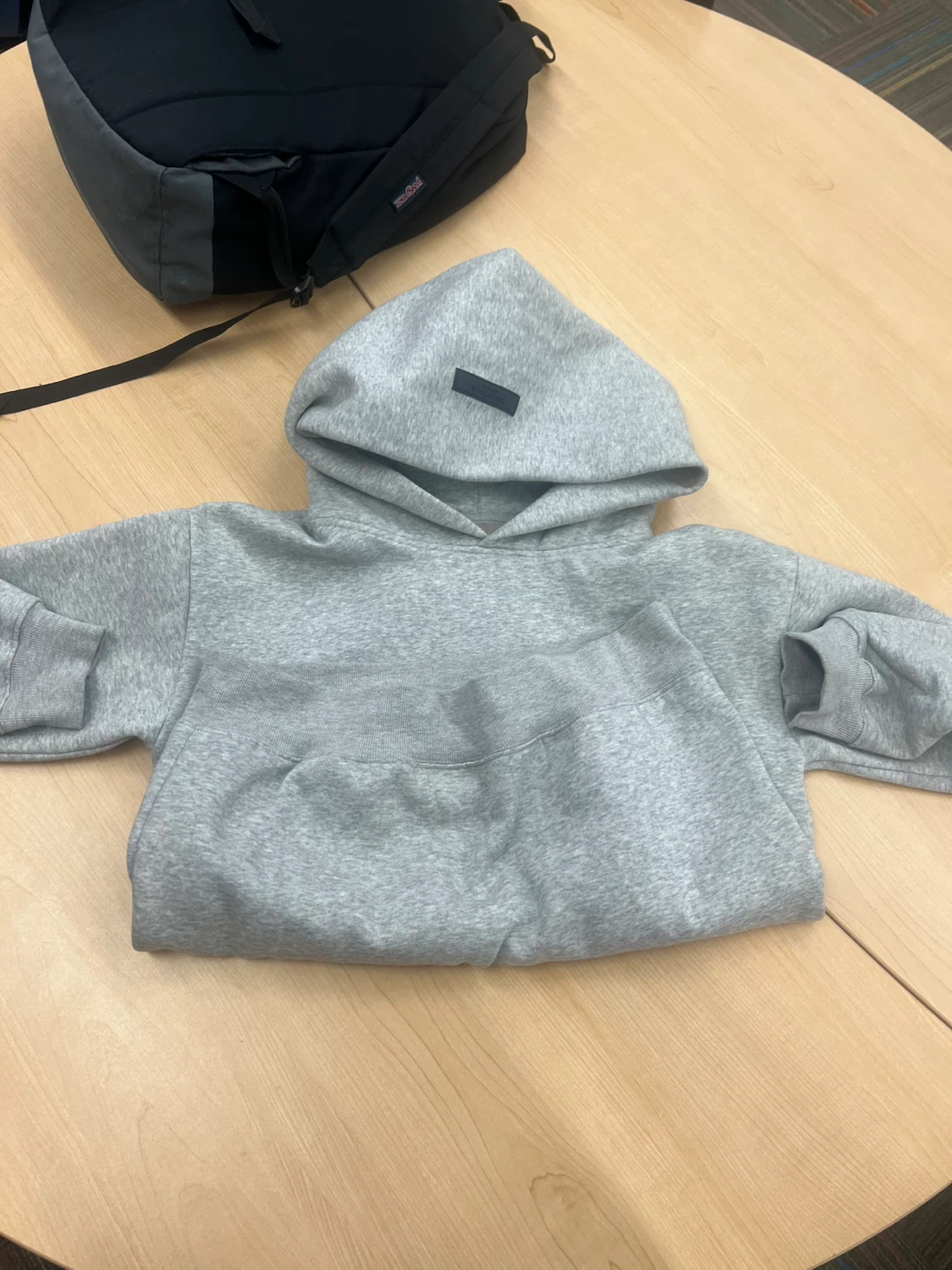 ESSENTIALS FEAR OF GOD Grey Hoodie - photo 2