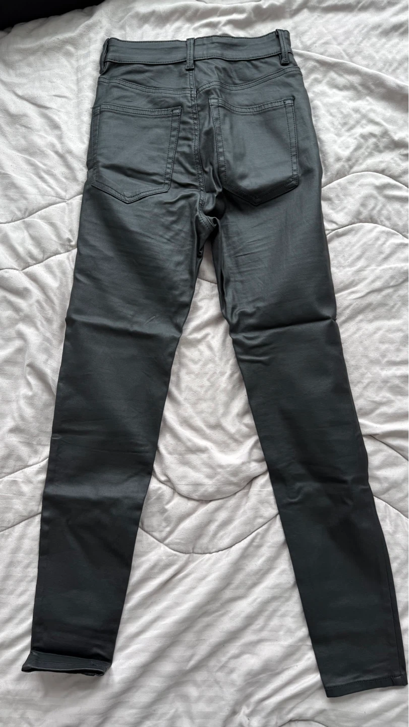 Black Coated Jeans - photo 2