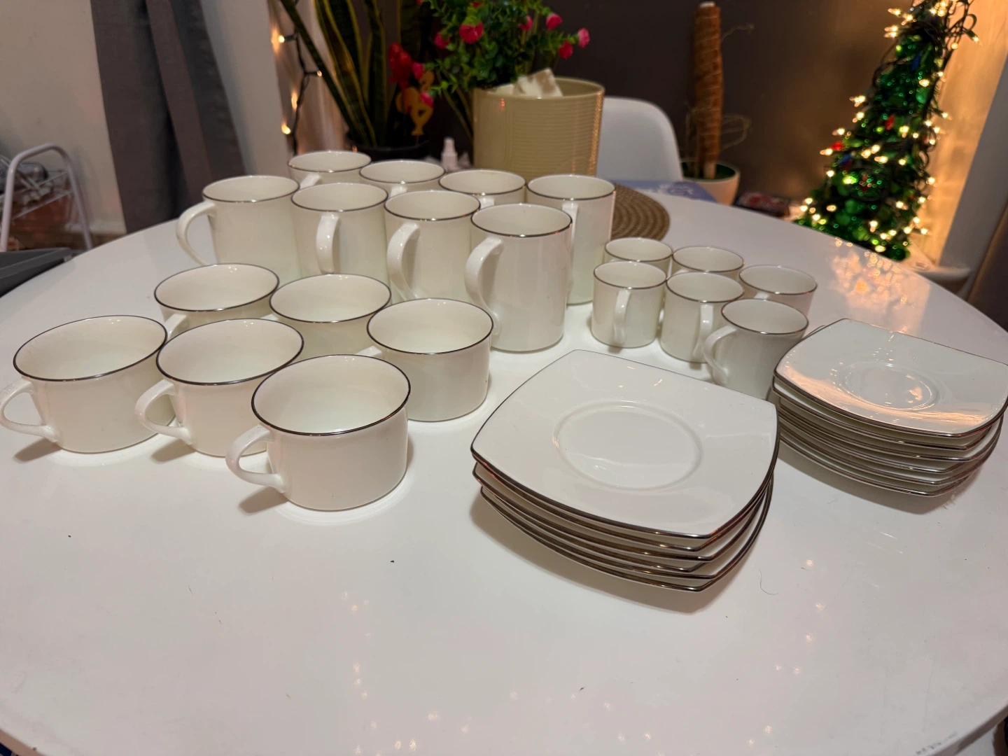Mikasa Bone China Couture Platinum Coffee/Tea Set - photo 3