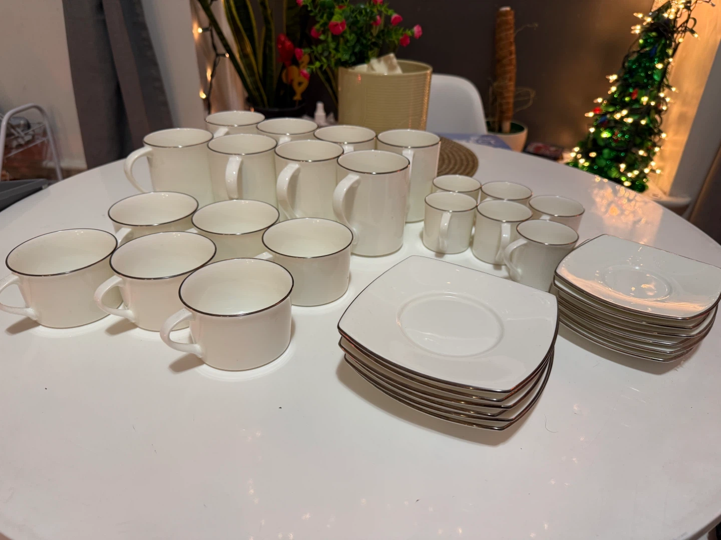 Mikasa Bone China Couture Platinum Coffee/Tea Set - photo 2