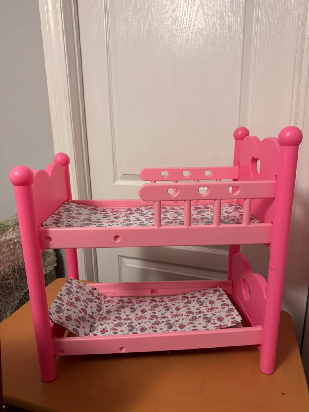 Pink Bunk Bed Toy Doll Bed