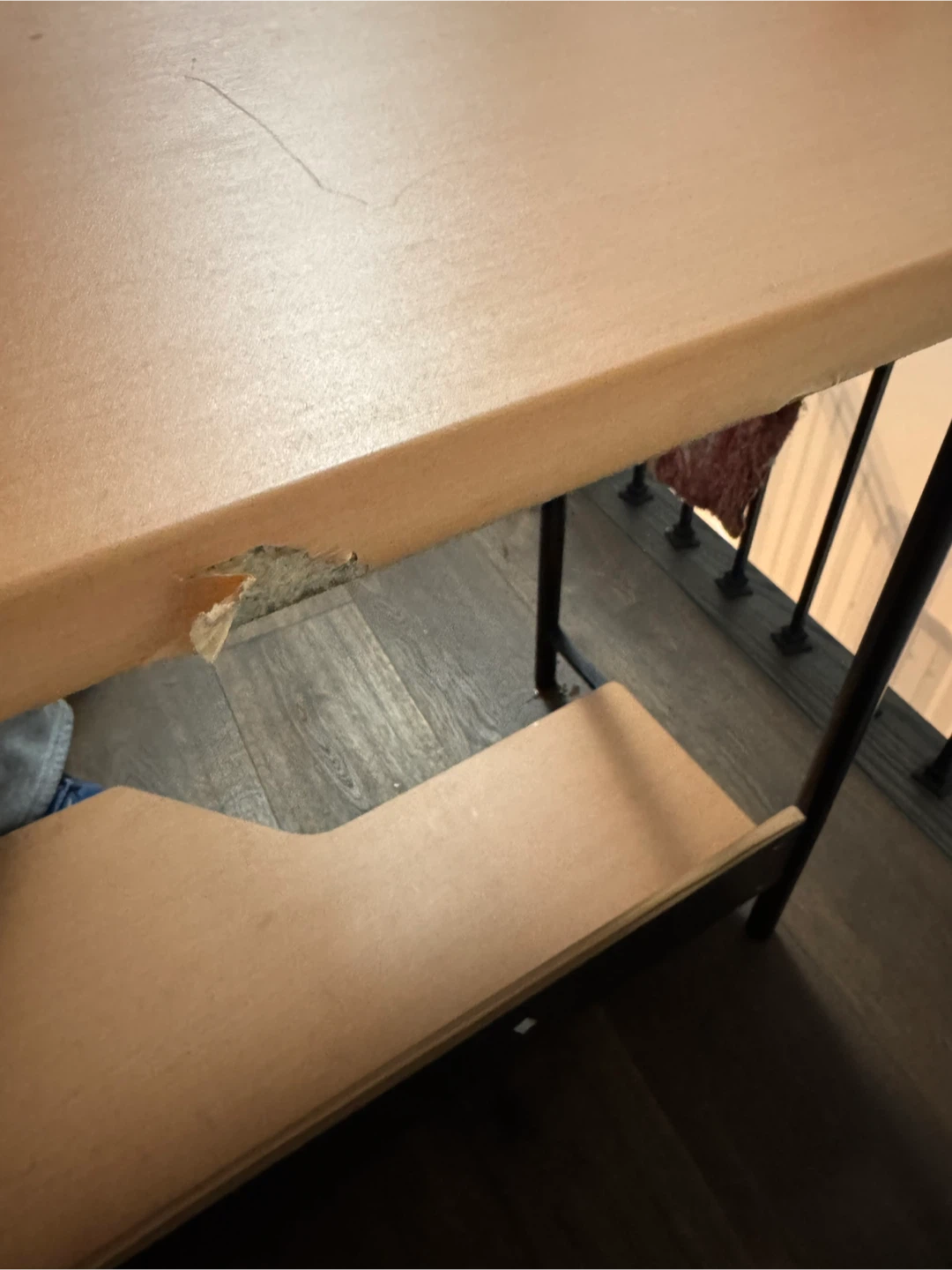 Computer Desk with Keyboard Tray - photo 4