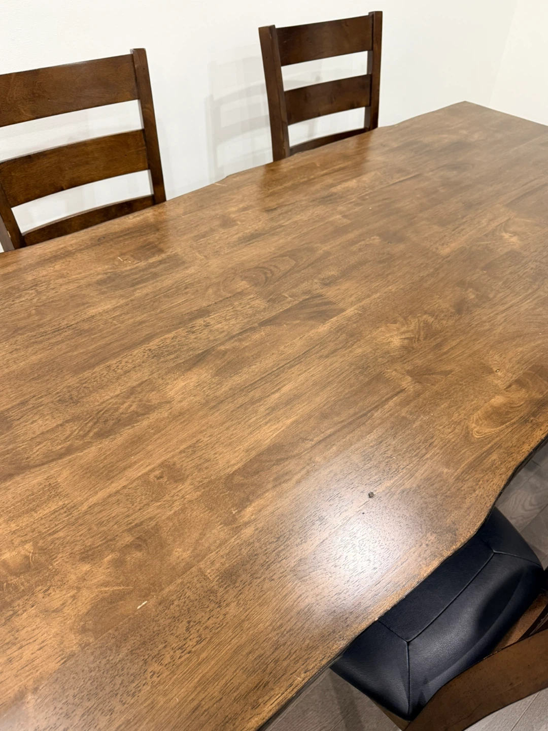 Solid Wood 6-Piece Dining Set – Table, 4 Chairs, & Bench - photo 4