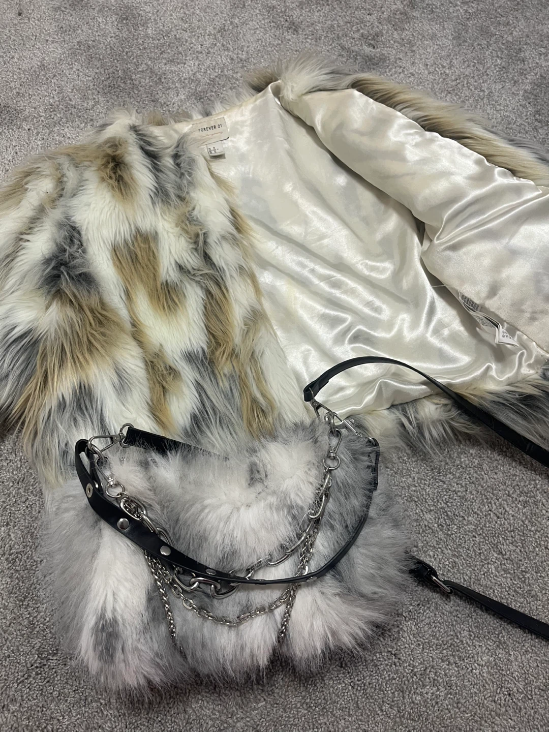 Forever 21 Faux Fur Jacket