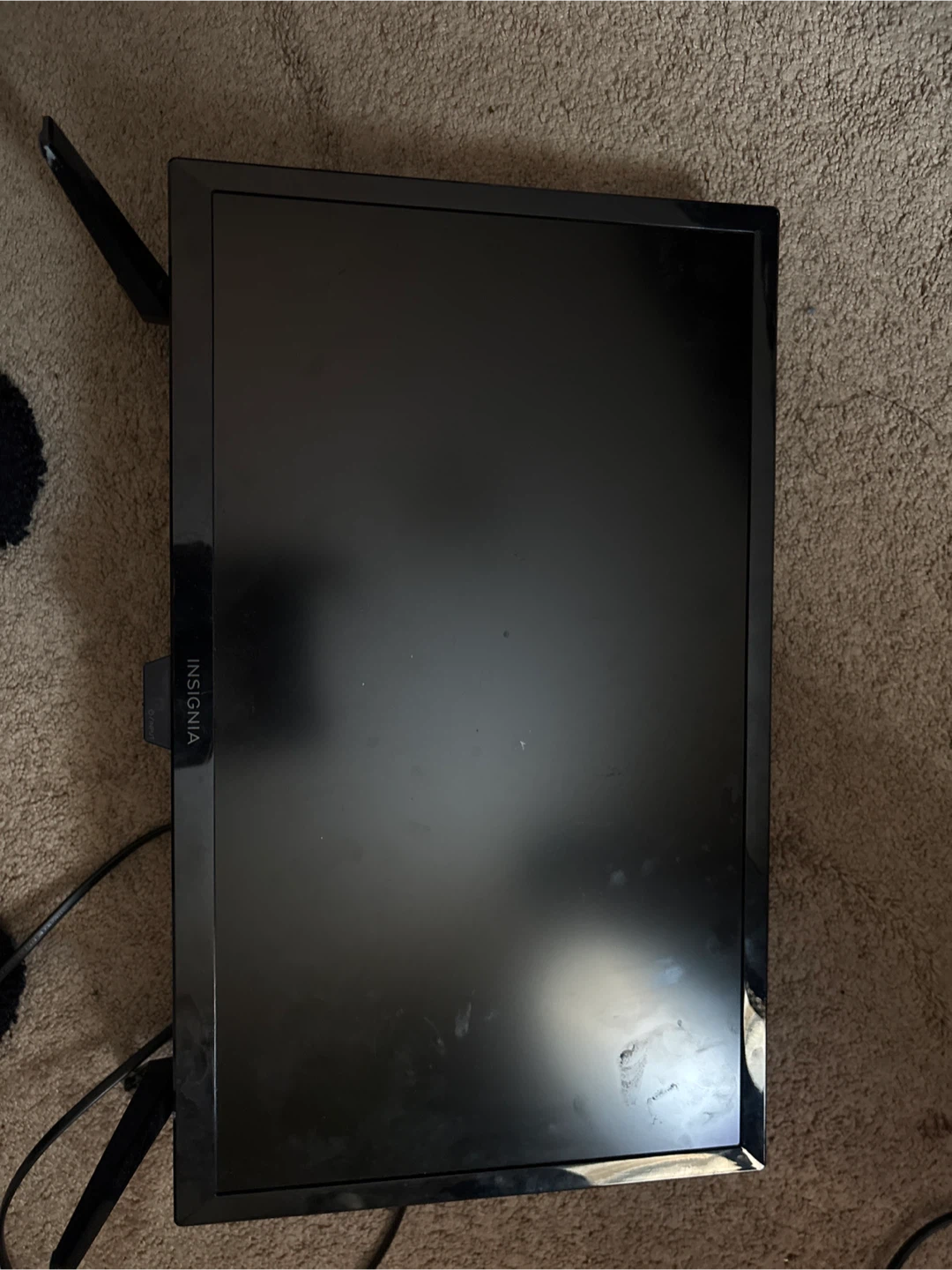 Insignia Black Flat Screen TV/ monitor