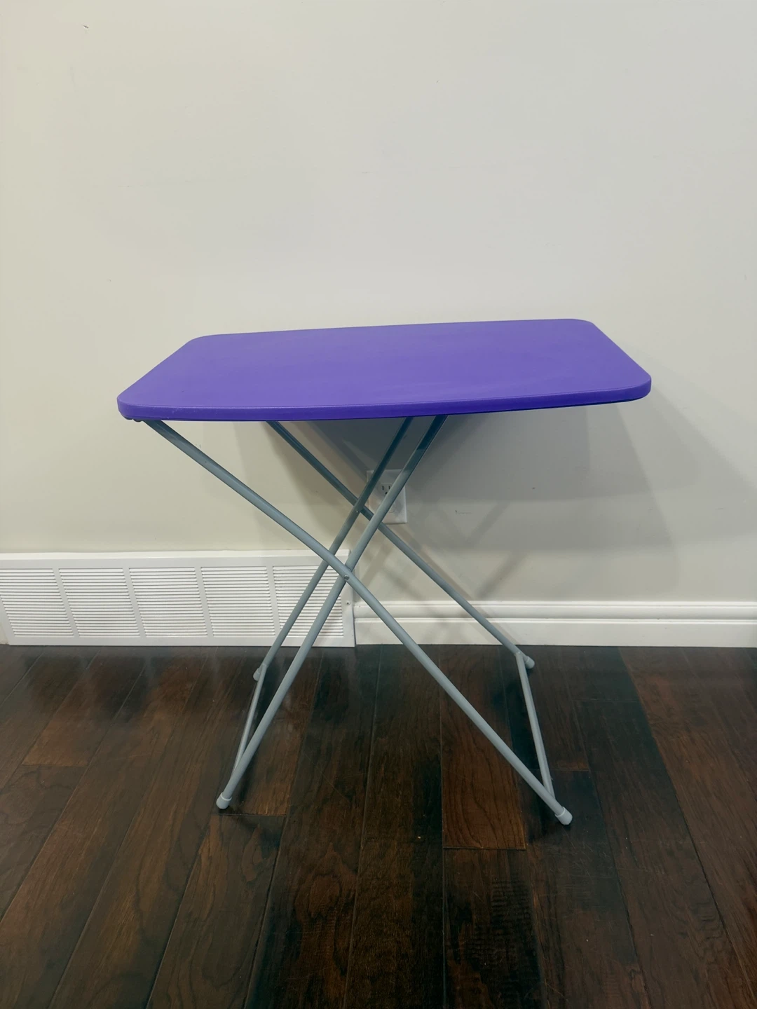 Purple Folding Side Table