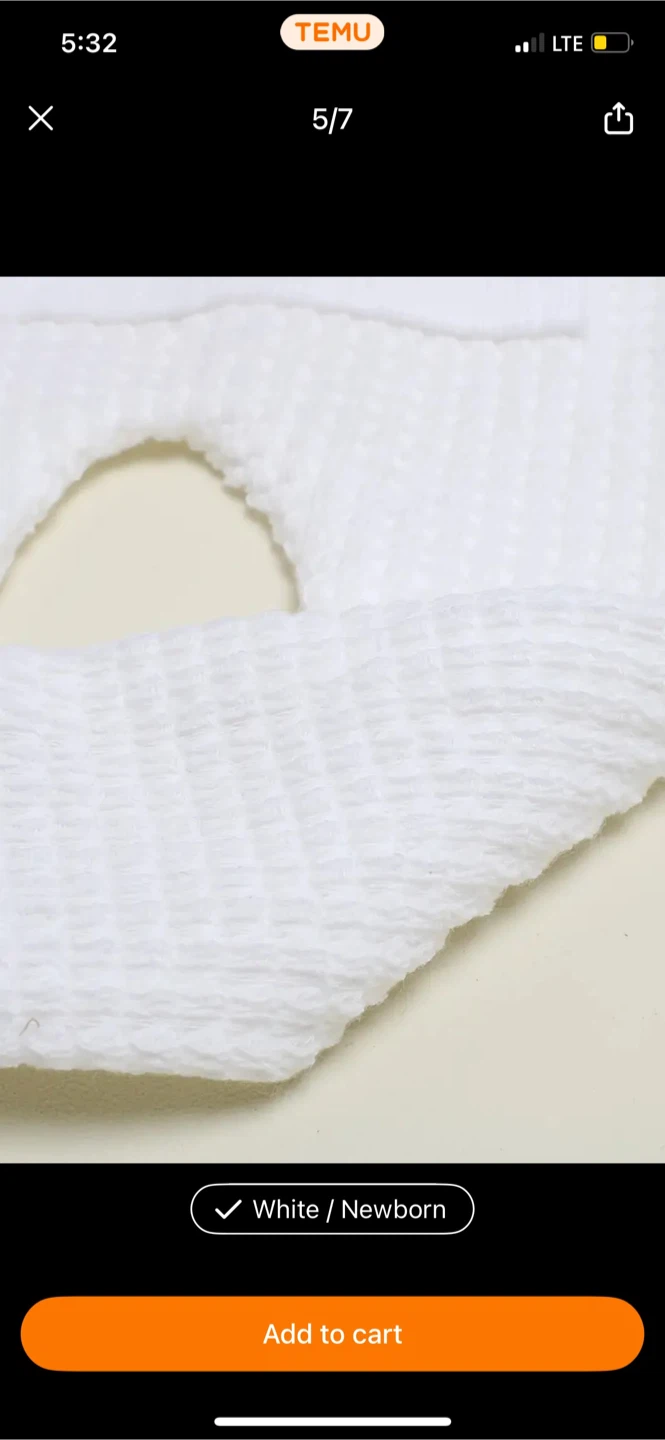 White Newborn Photography Outfit - photo 3