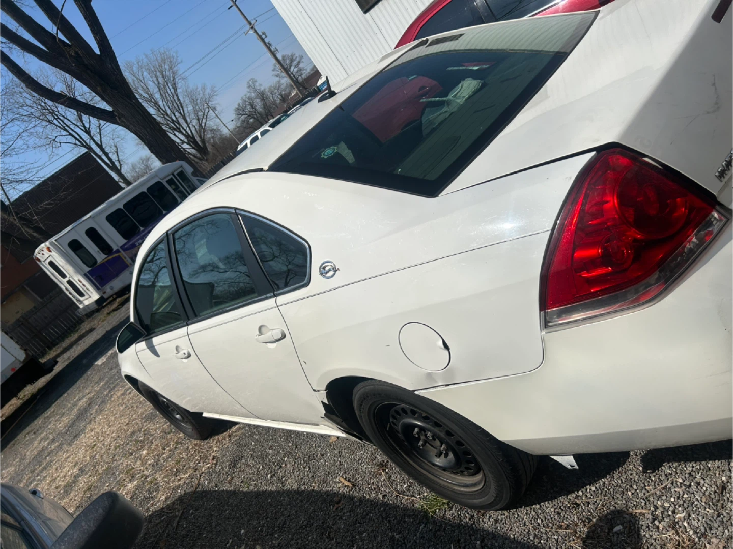 2008 White Chevrolet Impala LS Sedan - photo 4