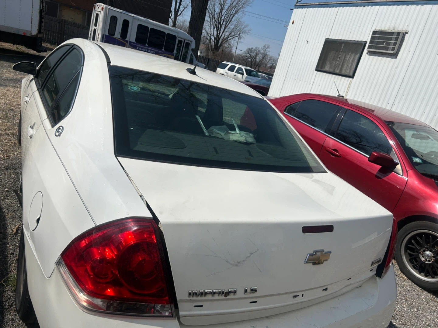 2008 White Chevrolet Impala LS Sedan - photo 3
