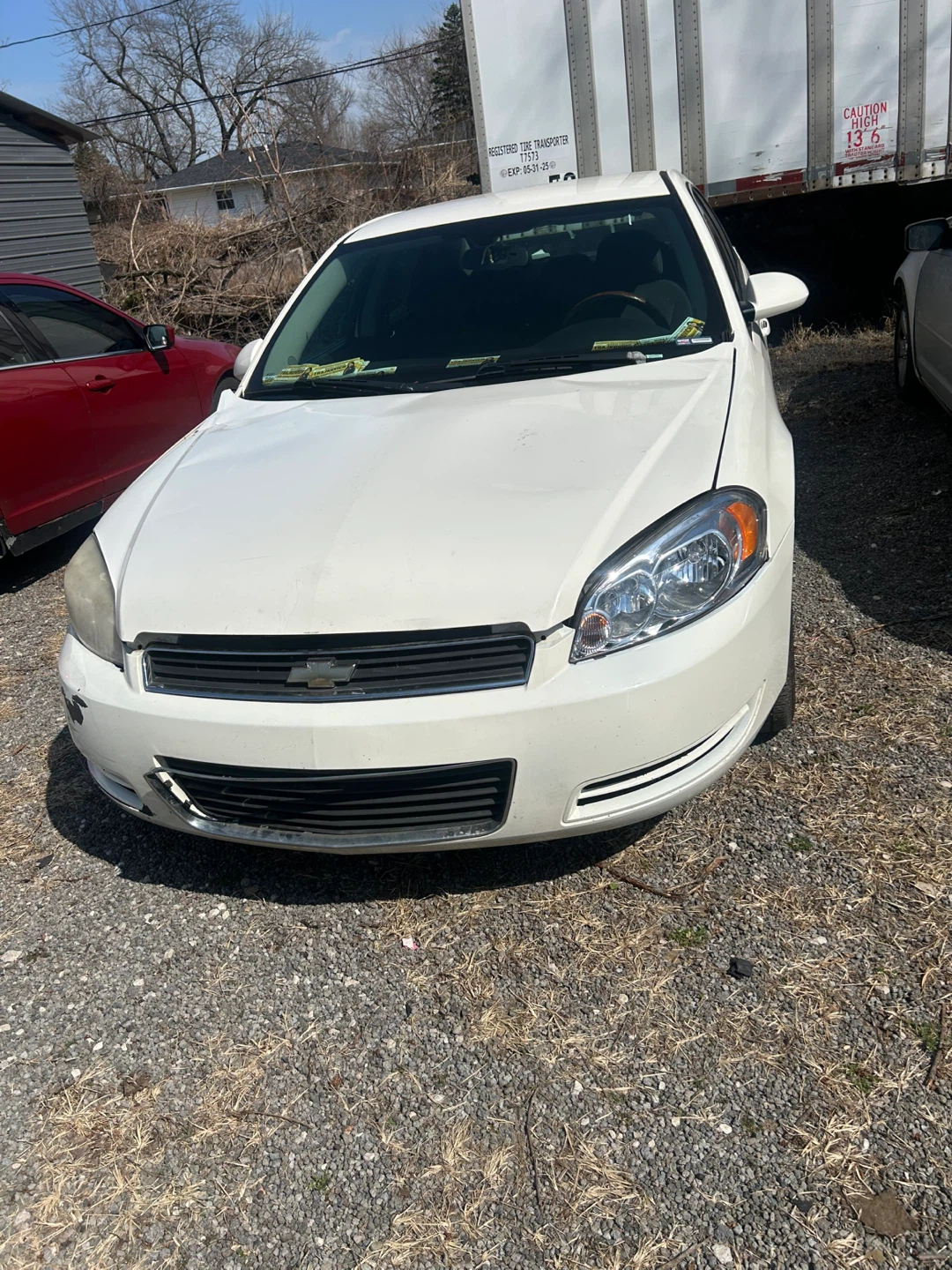 2008 White Chevrolet Impala LS Sedan - photo 2