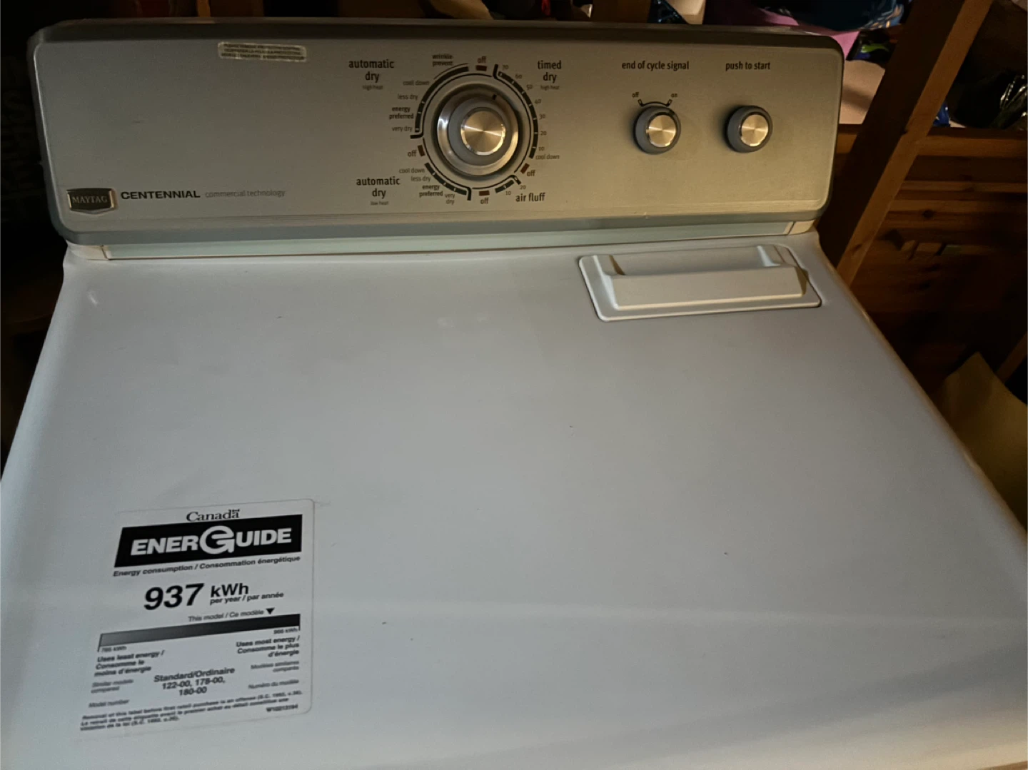 Maytag Centennial Electric Dryer