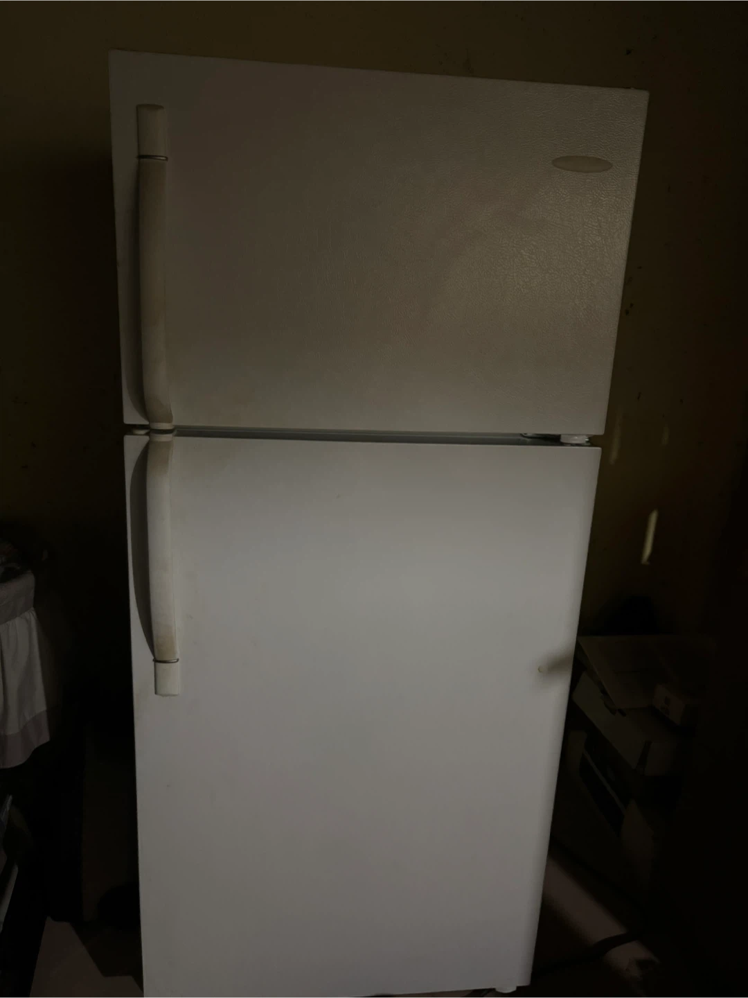 White Top-Freezer Refrigerator