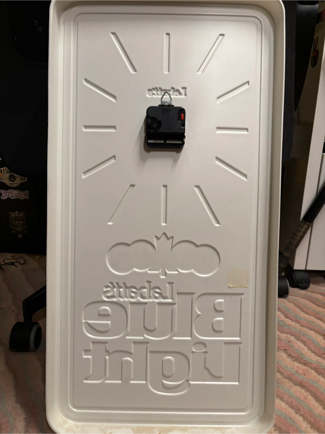Labatt's Blue Light Wall Clock Sign - photo 3