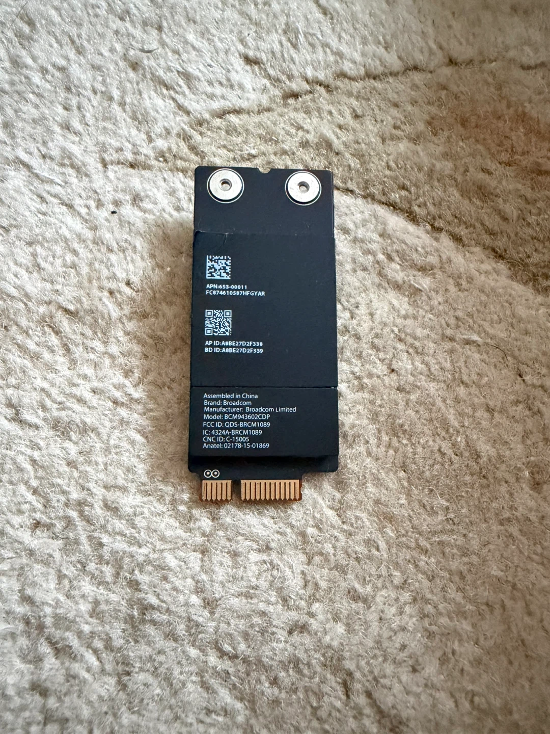 iMac 27” Retina 5K Wi-Fi & Bluetooth Modules