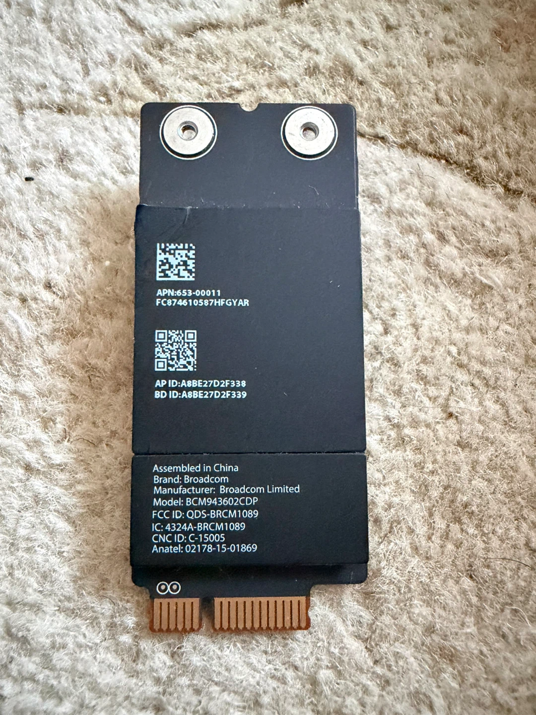 iMac 27” Retina 5K Wi-Fi & Bluetooth Modules - photo 2