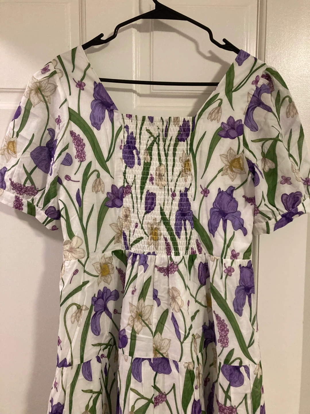 Mome Brand Nursing Dress Purple Floral - photo 4