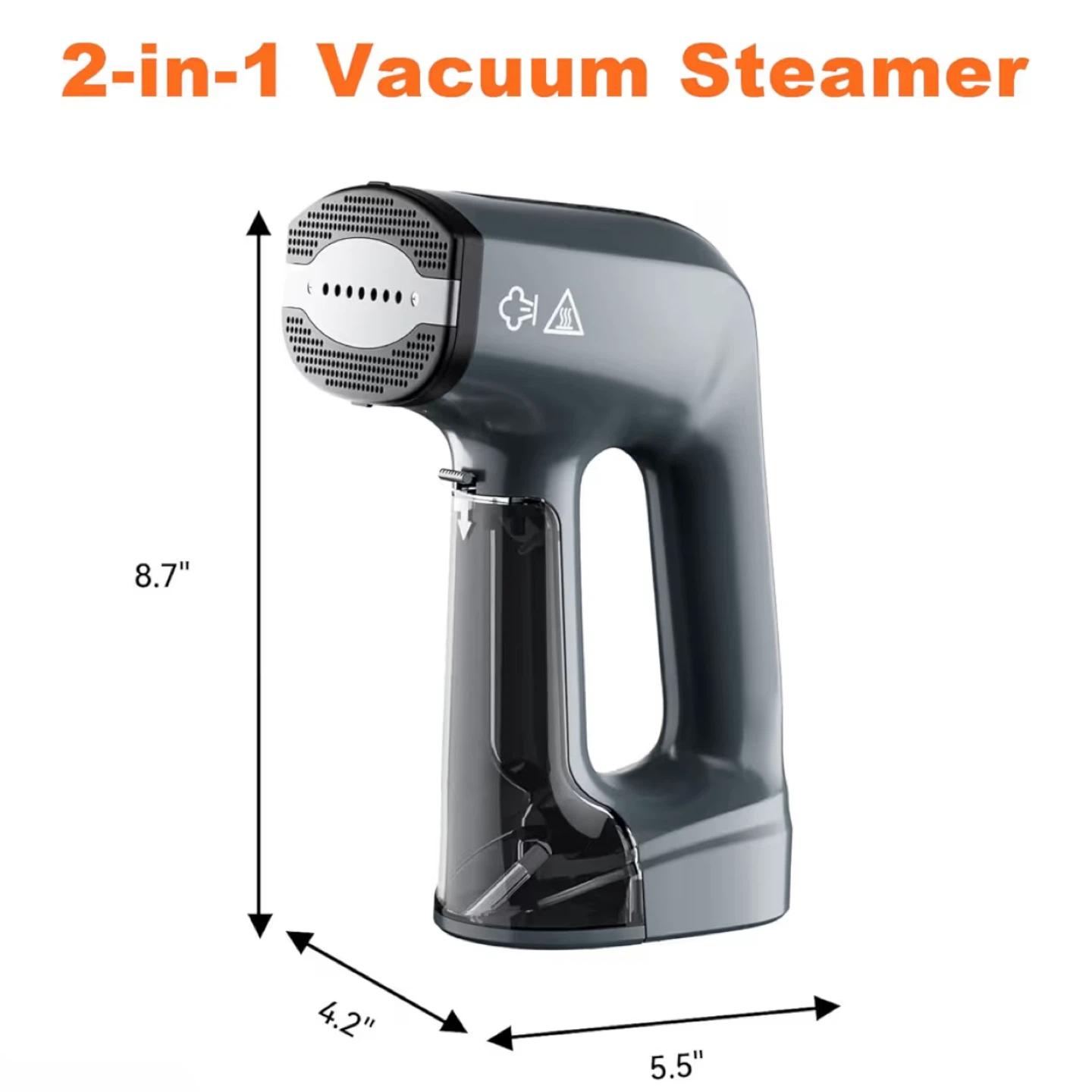 2-in-1 Vacuum Steamer - photo 4