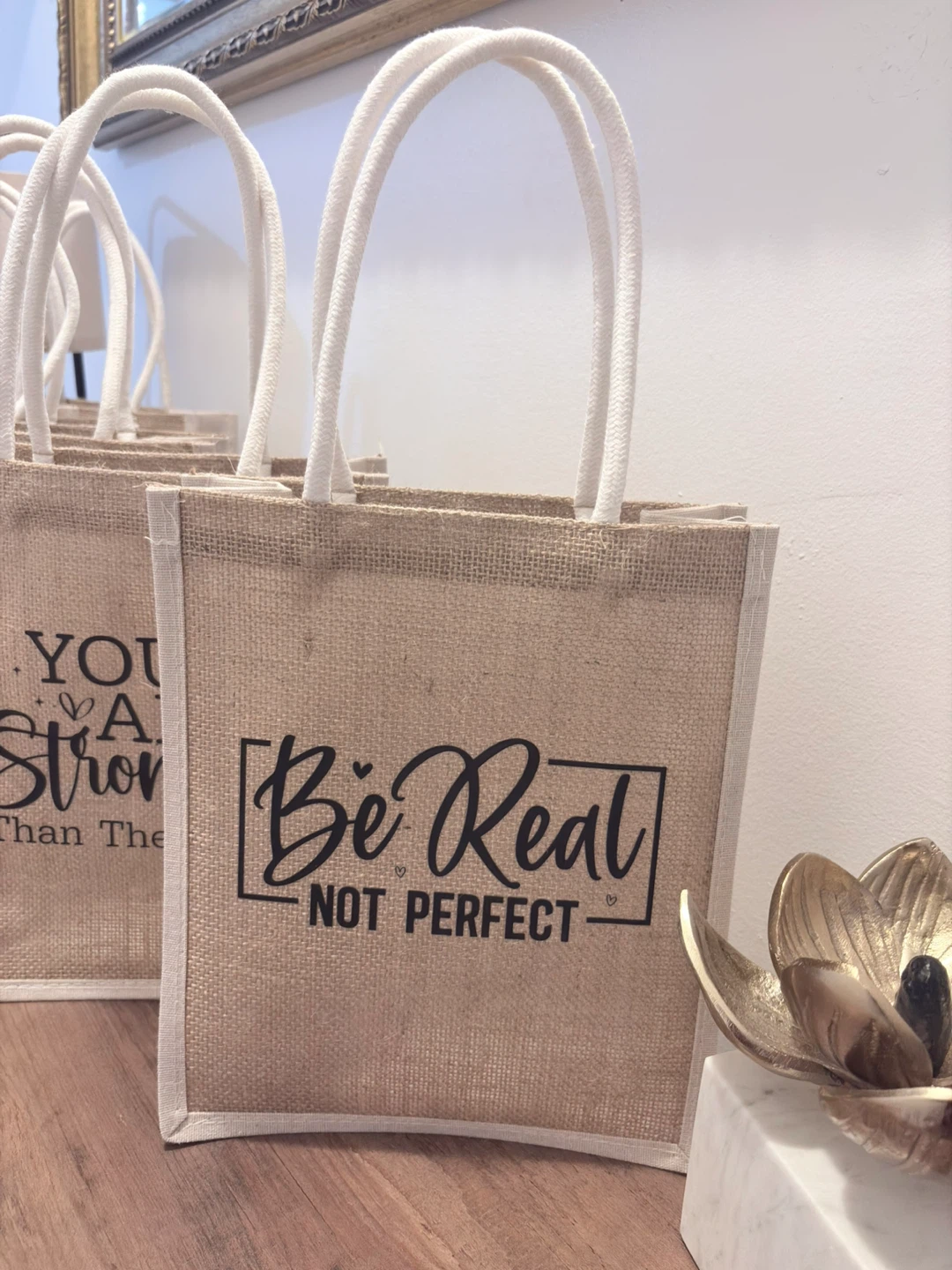 Jute Tote Bags with Various Designs - photo 3