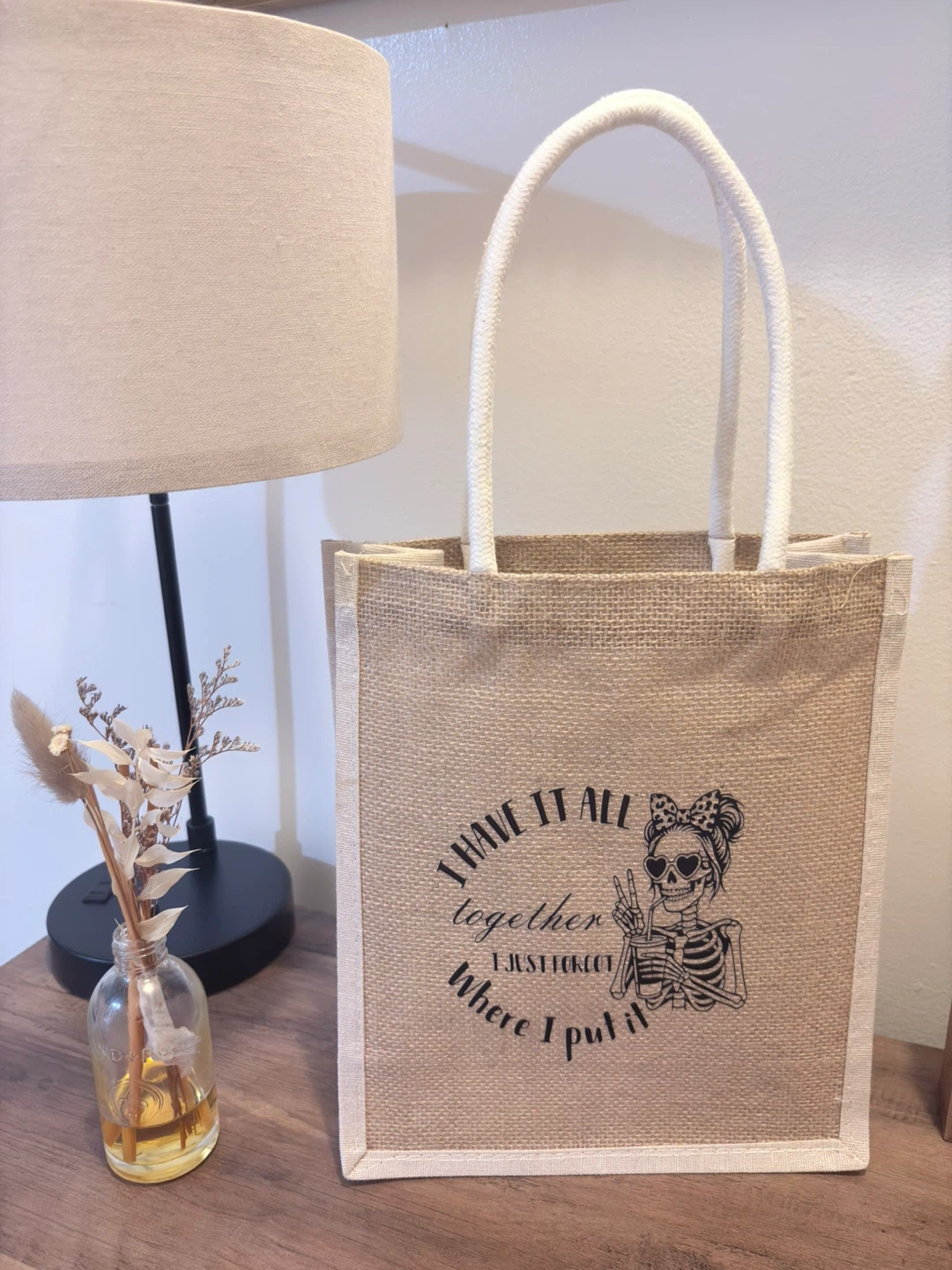 Jute Tote Bags with Various Designs - photo 4