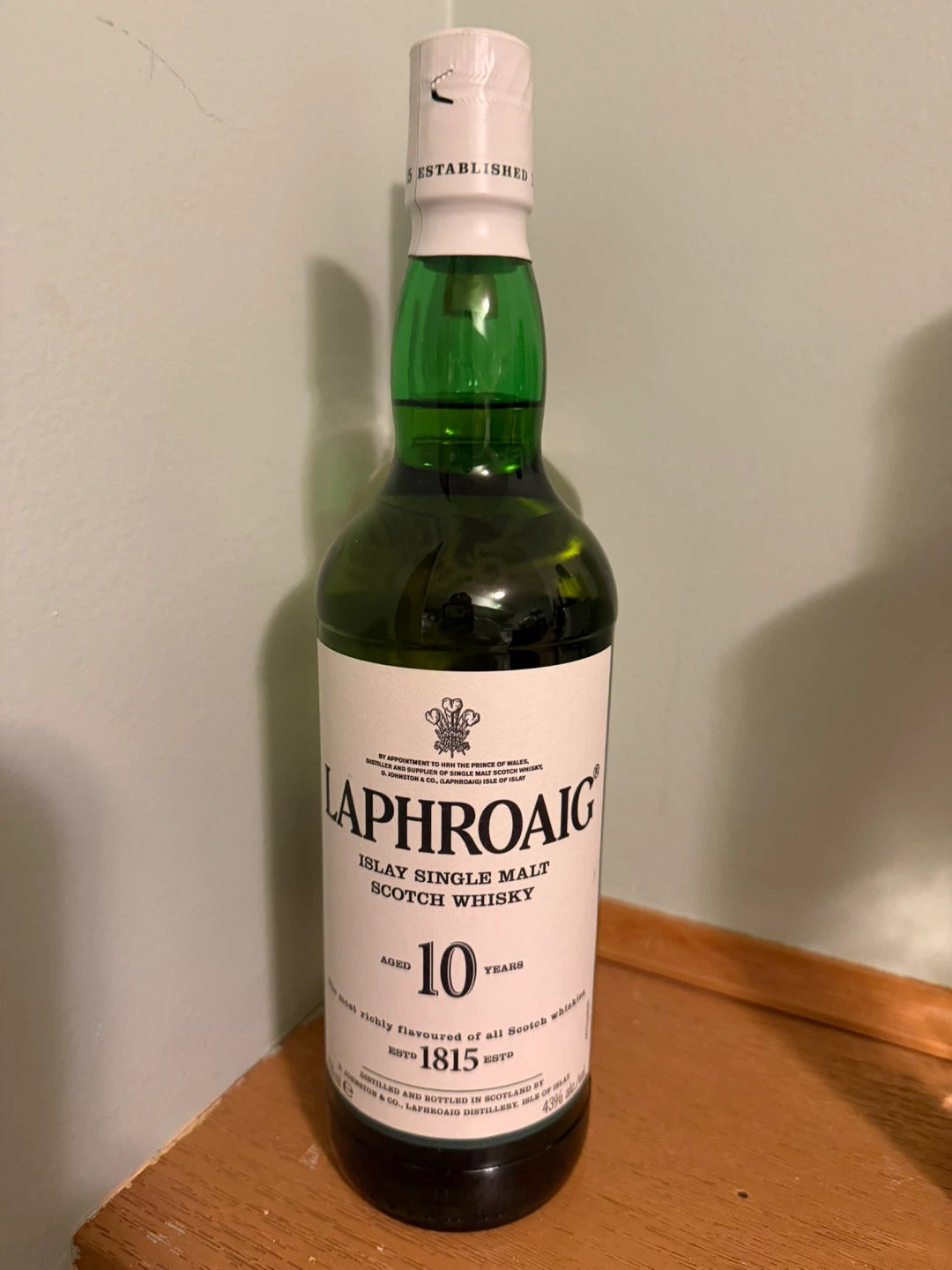 Laphroaig 10 Year Old Islay Single Malt Scotch Whisky