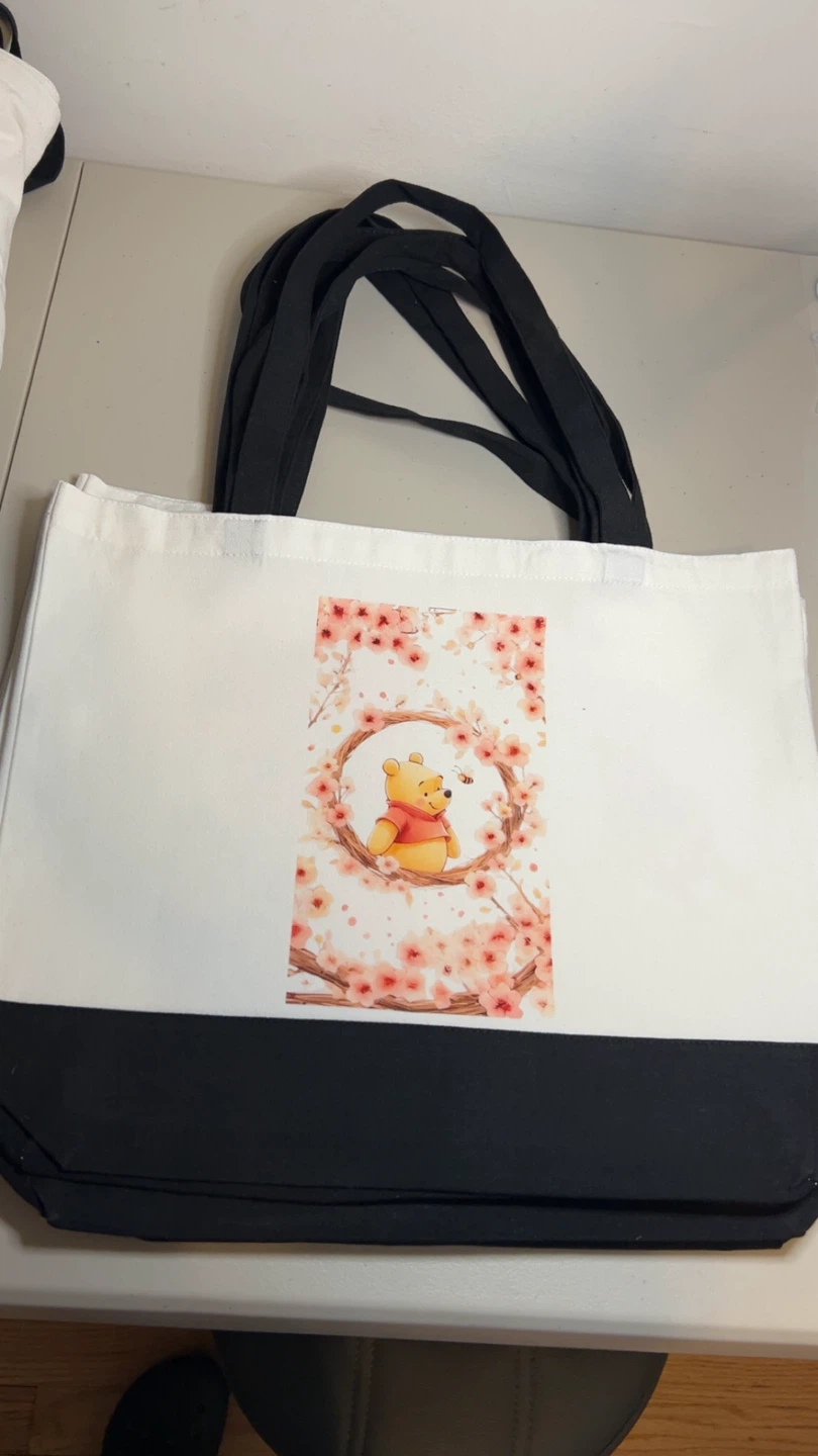 Winnie the Pooh & Flintstones Tote Bag Set - photo 2