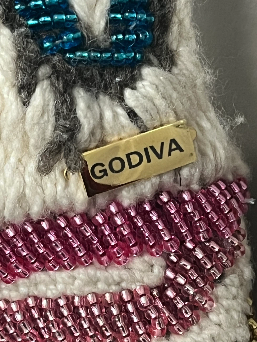 Godiva Beaded Wayuu Mochila Arhuaca Bag - photo 3
