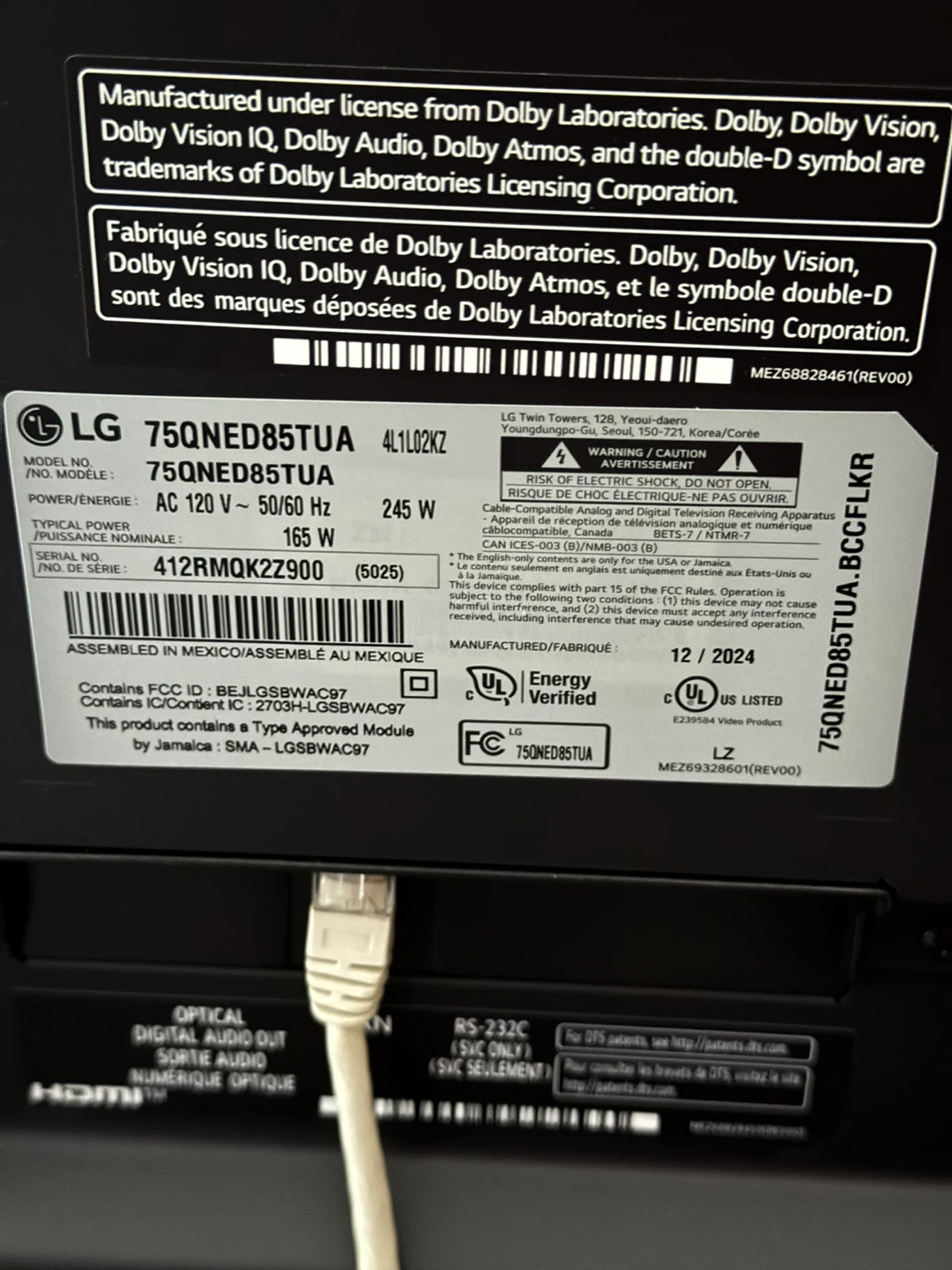 LG 75QNED85TUA 75" 4K Smart TV - photo 3