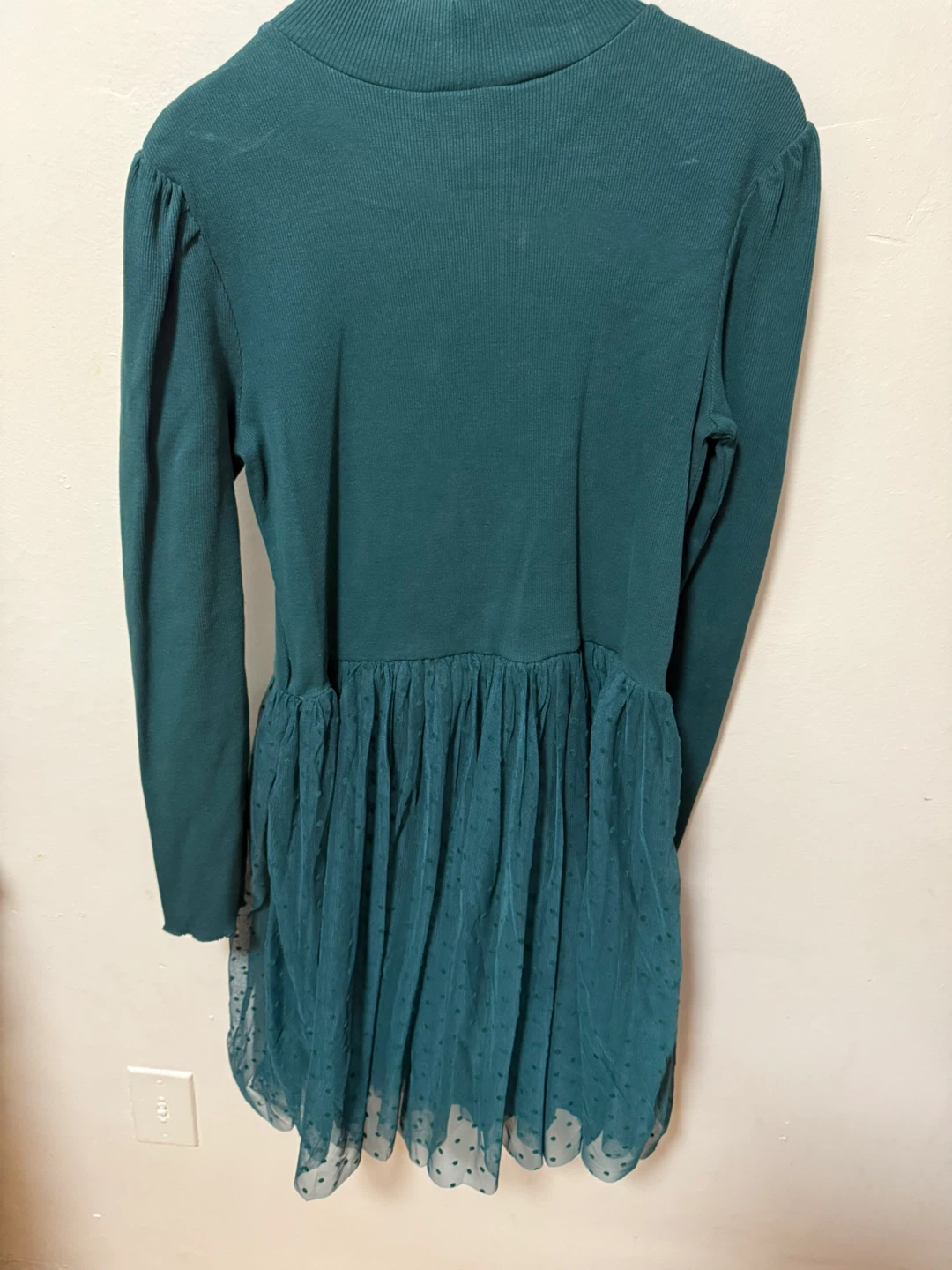 Gap Kids Emerald Green Tulle Dress - Size XXL